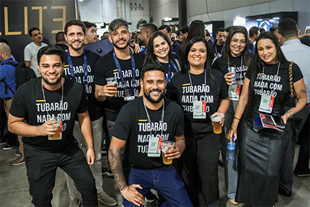 Ambiente e comemoração do evento